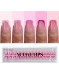 BTArtboxnails XCOATTIPS French Tip Press-On Nail Tips
