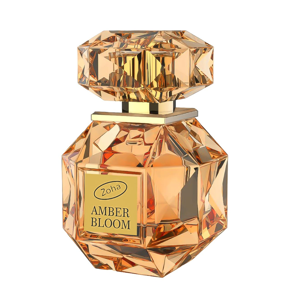 Zoha Amber Bloom Alcohol-Free Perfume Oil with Amber, Floral and Musk Notes