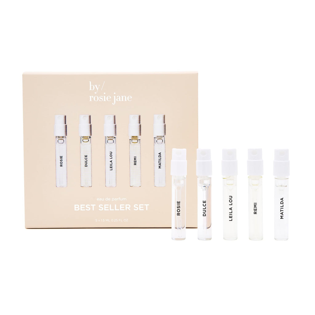 By Rosie Jane Discovery Mini Perfume Set, 5-Piece Travel Size Kit