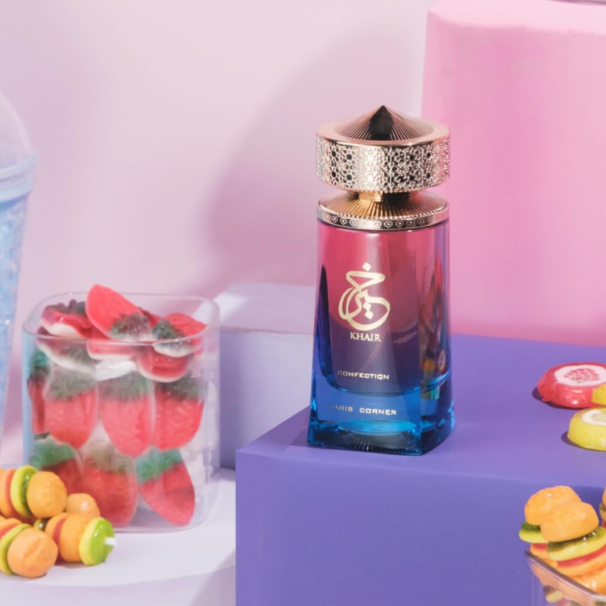 Paris Corner Khair Confection Eau de Parfum 3.4 Fl Oz Unisex Sweet Fragrance