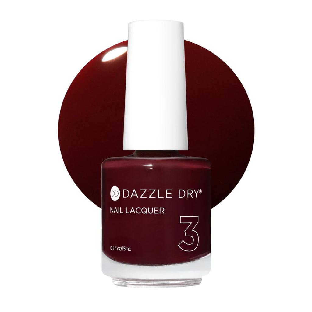 Dazzle Dry Nail Lacquer Step 3 – Passionate Red, 0.5 fl oz