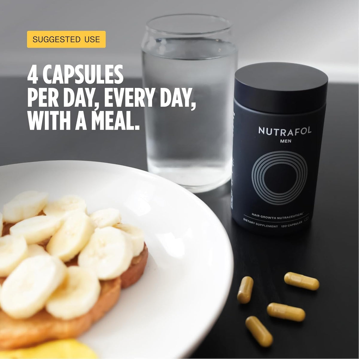 Nutrafol Men's Hair Growth Supplements for Thinning Hair