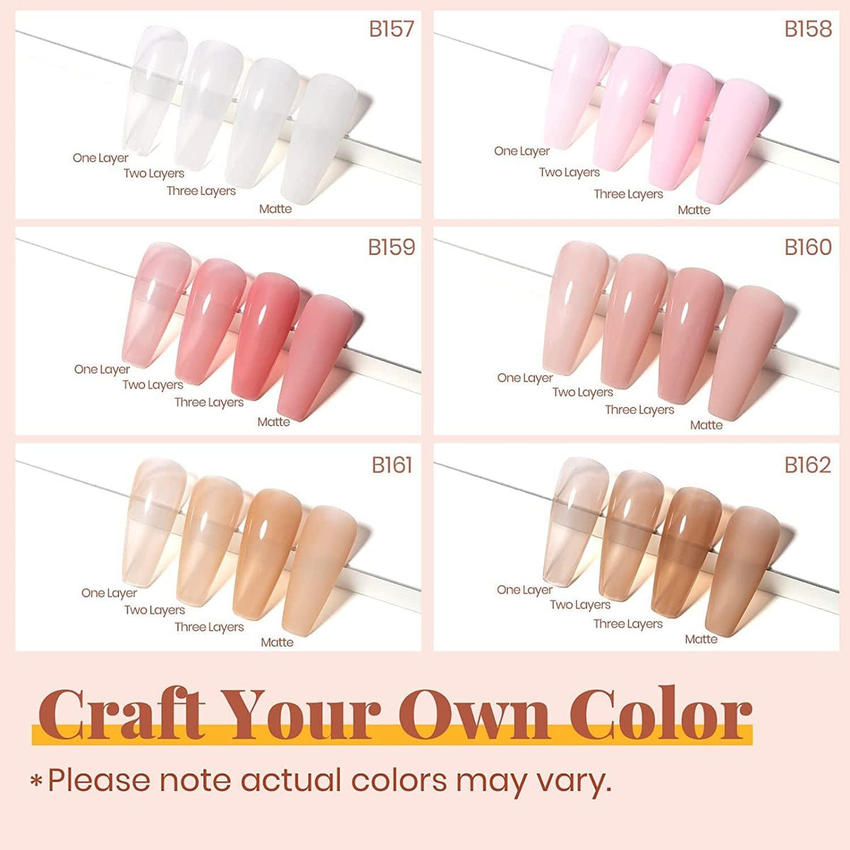 Beetles Gel Nail Polish Kit with UV LED Nail Lamp