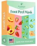 PLANTIFIQUE Foot Peeling Mask, Dermatologically Tested