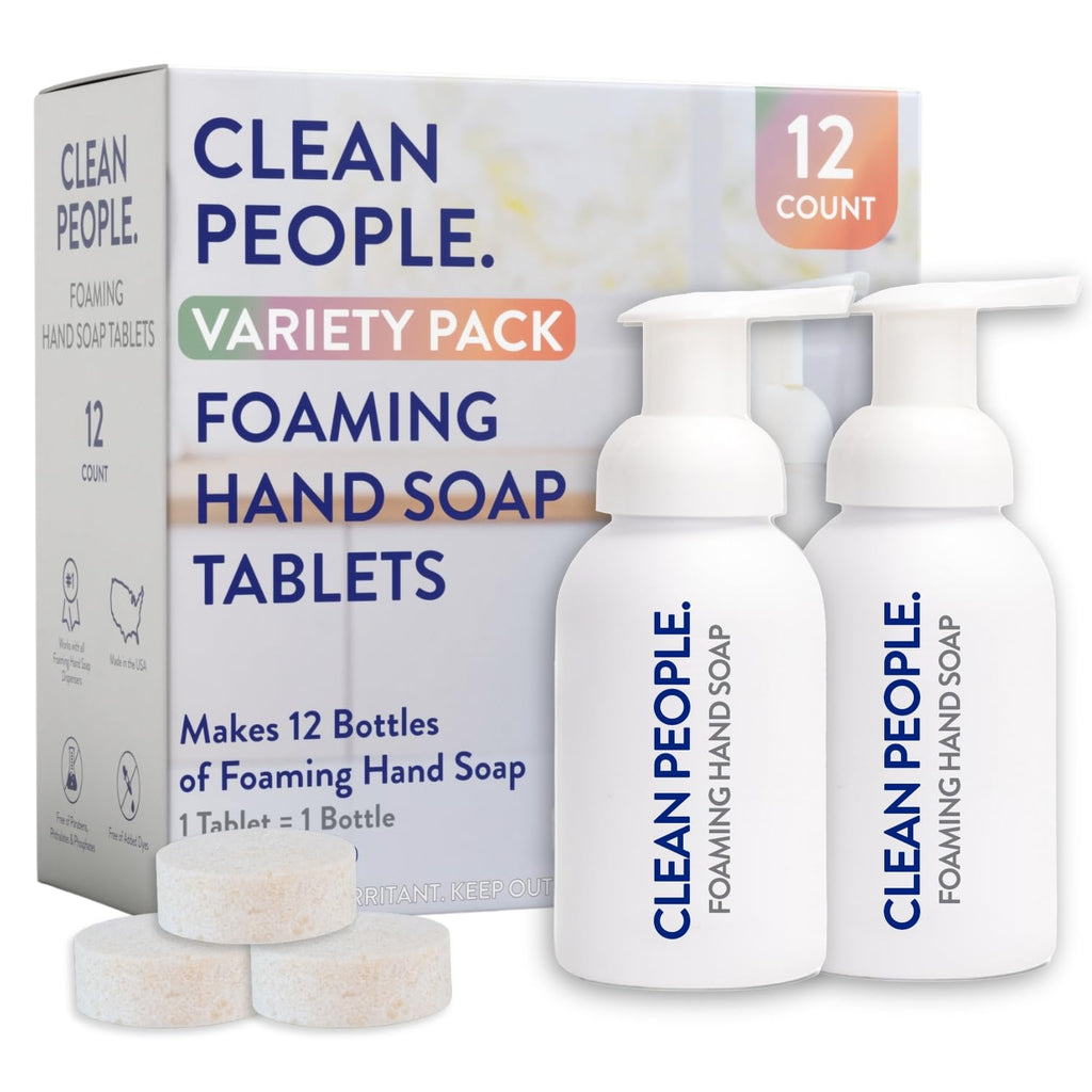 The Clean People Foaming Hand Soap Tablets