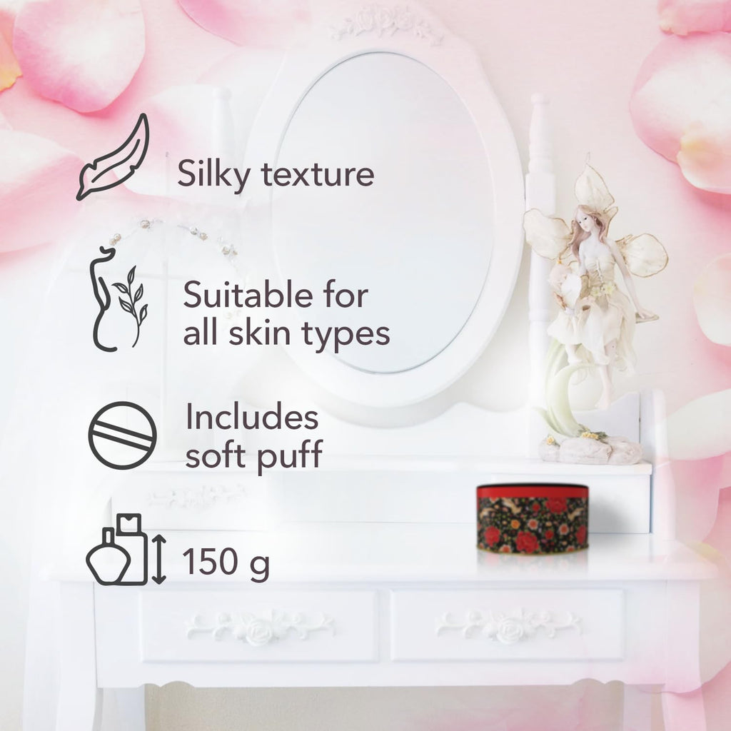 Maja Perfumed Talcum Powder for Soft, Dry, Fresh Skin