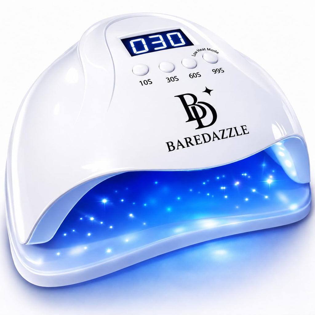 120W UV LED Nail Lamp for Gel Nails with 4 Timers and Auto Sensor