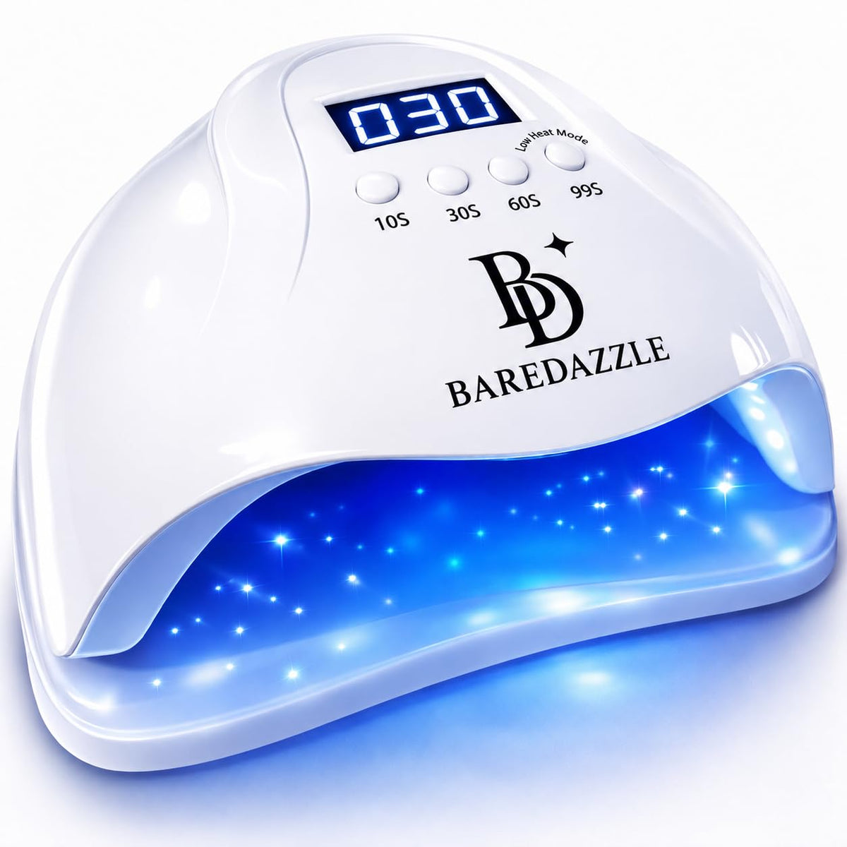120W UV LED Nail Lamp for Gel Nails with 4 Timers and Auto Sensor