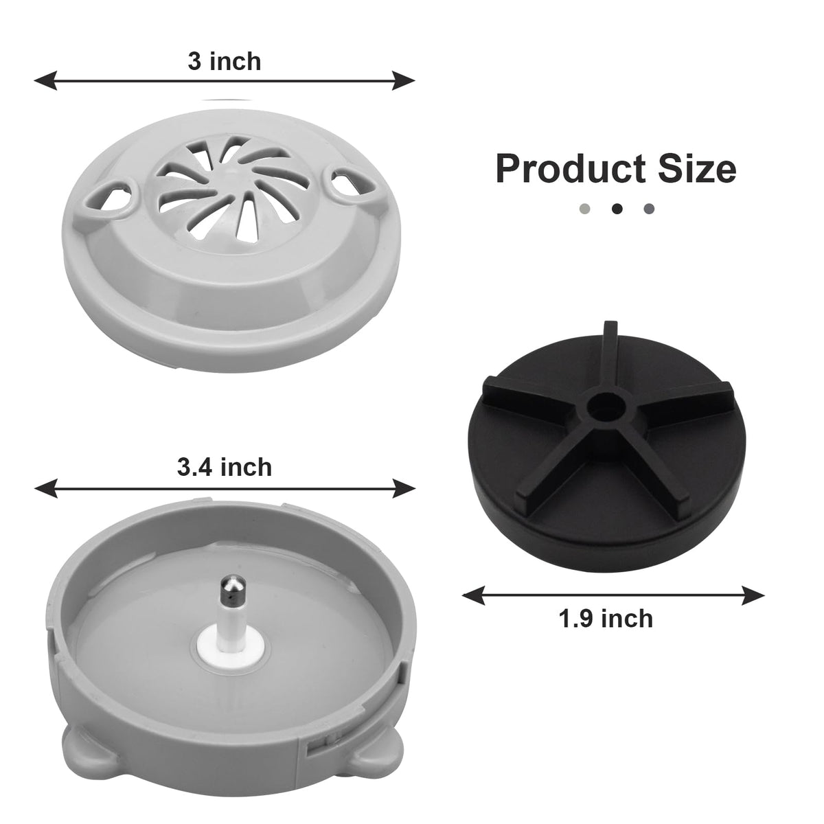 BF-004 Pipeless Magnetic Jet Head Motor for LURACO Pedicure Spa Chair
