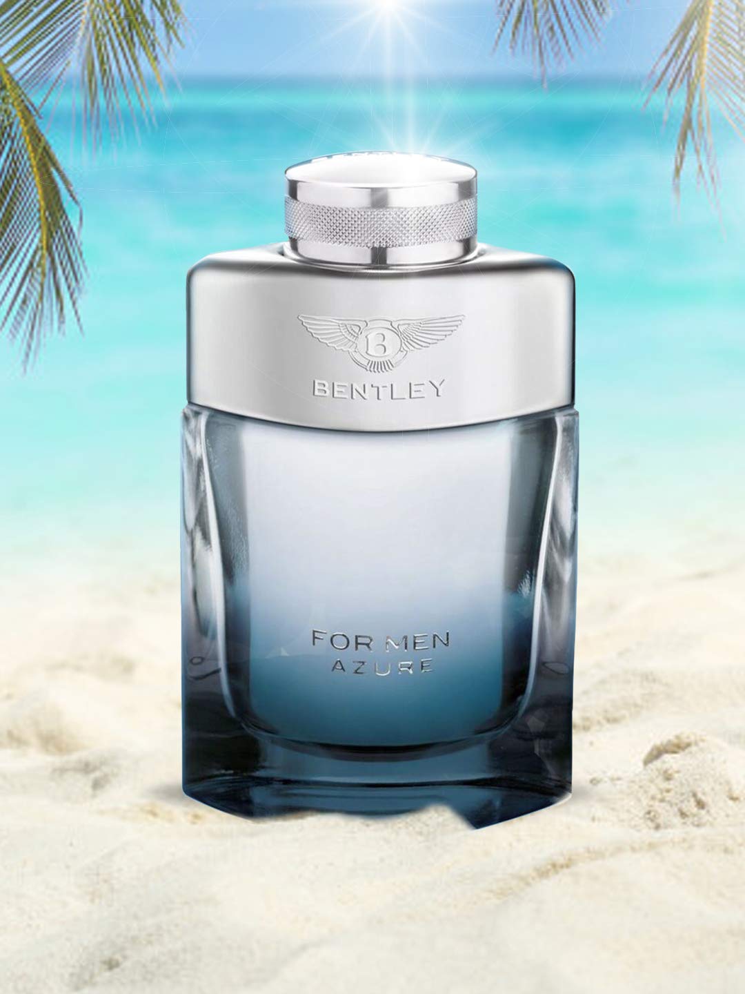 Bentley for Men Azure Fruity Eau de Toilette Spray, 3.4 Fl Oz