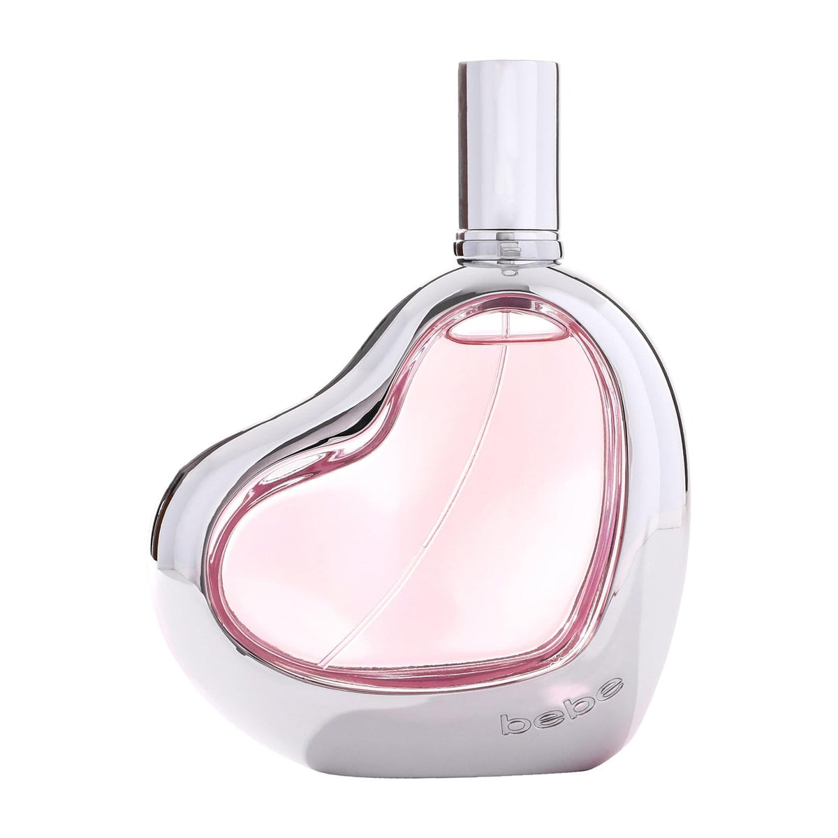 Bebe Silver Eau de Parfum Spray for Women, Fruity Floral Fragrance, 3.4 oz