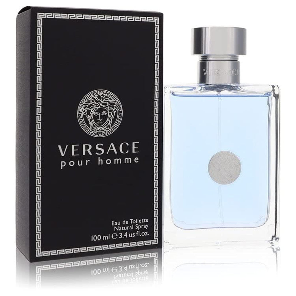 Versace Pour Homme Eau de Toilette Natural Spray for Men