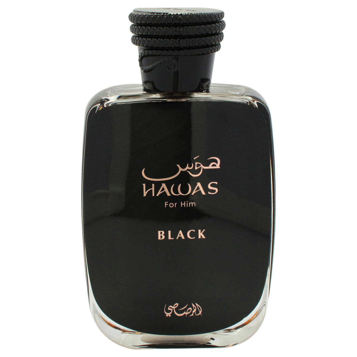 Rasasi Hawas Black Eau de Parfum Spray for Men, 3.38 oz