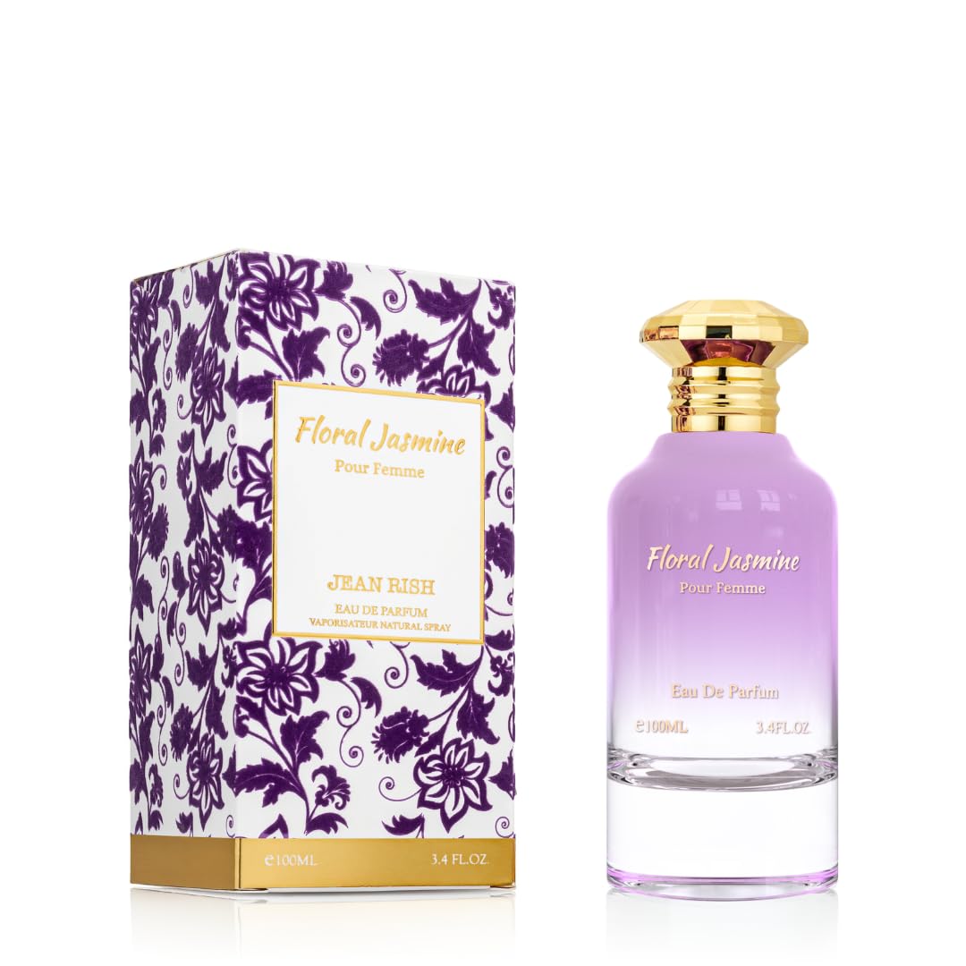 Jean Rish Floral Jasmine Eau de Parfum for Women, Made in USA