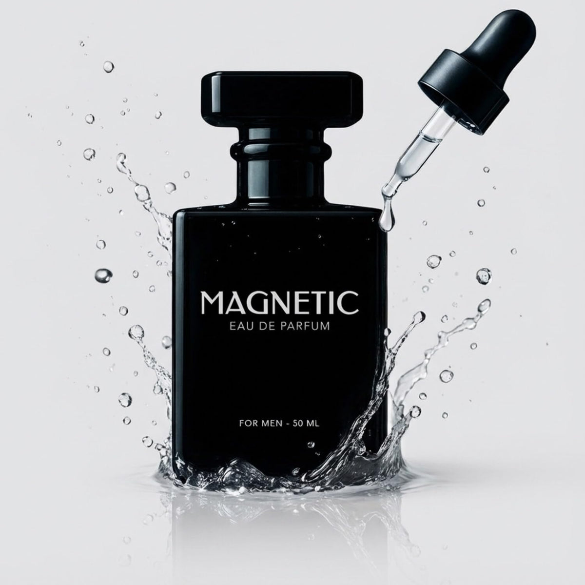 Magnetic Eau de Parfum for Men with Pheromone-Inspired FEROMAX Formula, 50mL