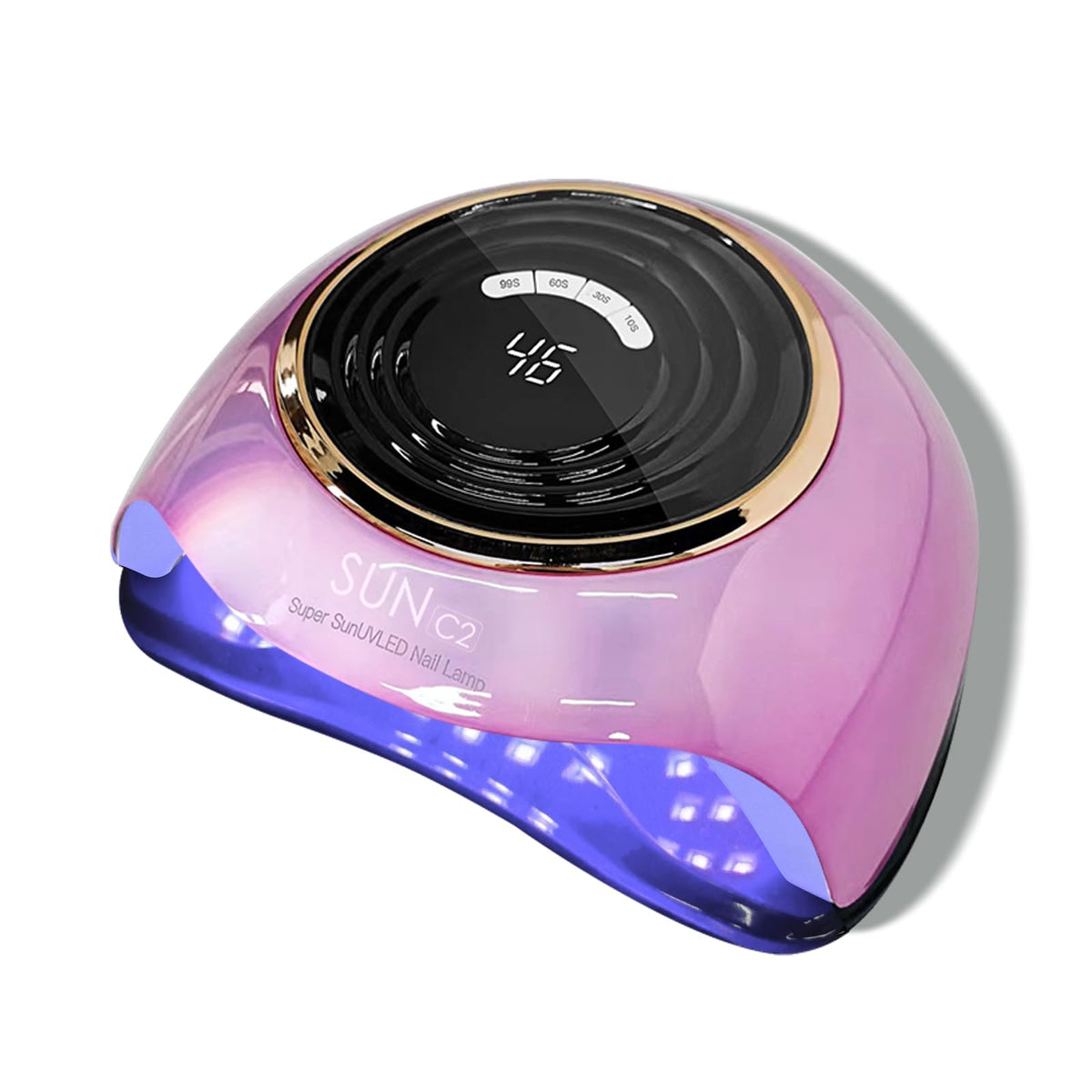MIRAGE LAYON UV LED Nail Lamp, 288W Gel Polish Dryer with 63 LED Beads