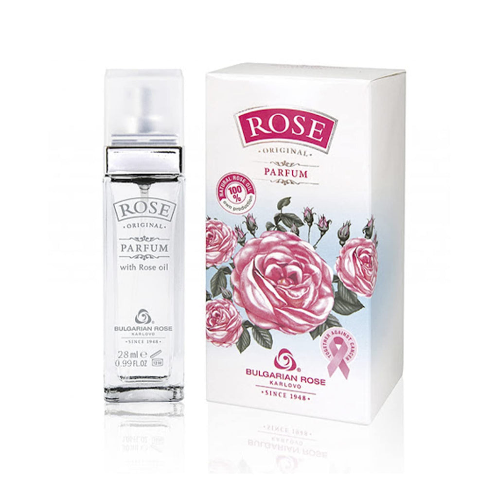Original Bulgarian Rose Perfume with Essential Oils, 28ml