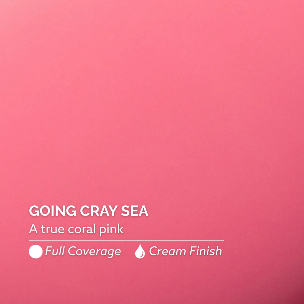 Dazzle Dry Nail Lacquer Step 3 – Going Cray Sea Coral Pink, 0.5 fl oz