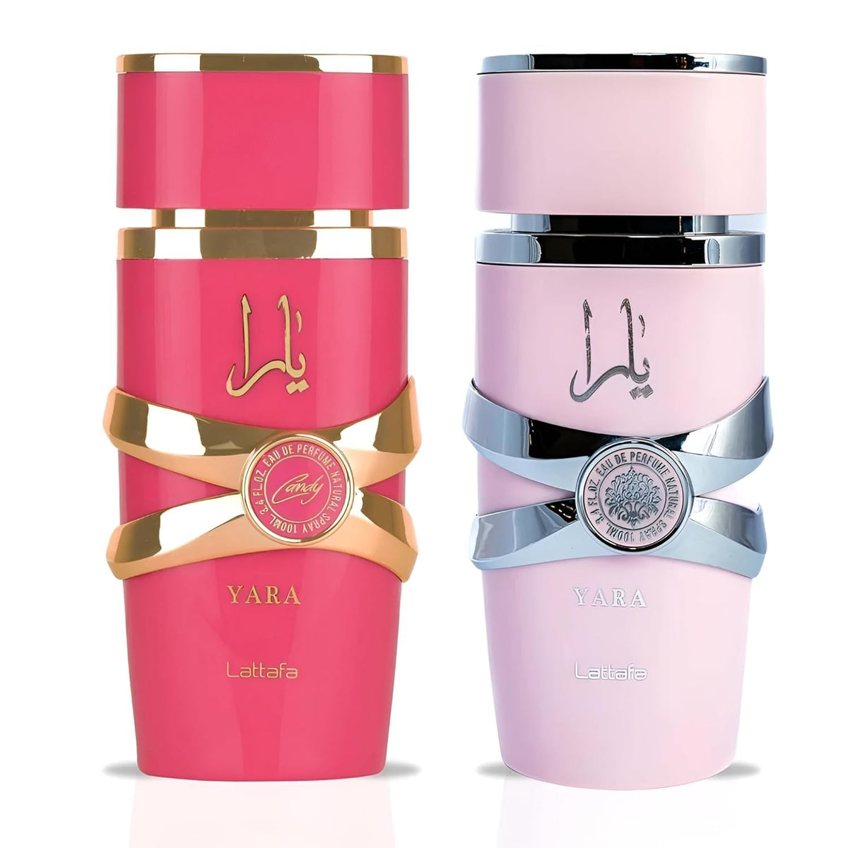 LATTAFA Yara & Yara Candy Eau de Parfum Gift Set, 2 x 100ml