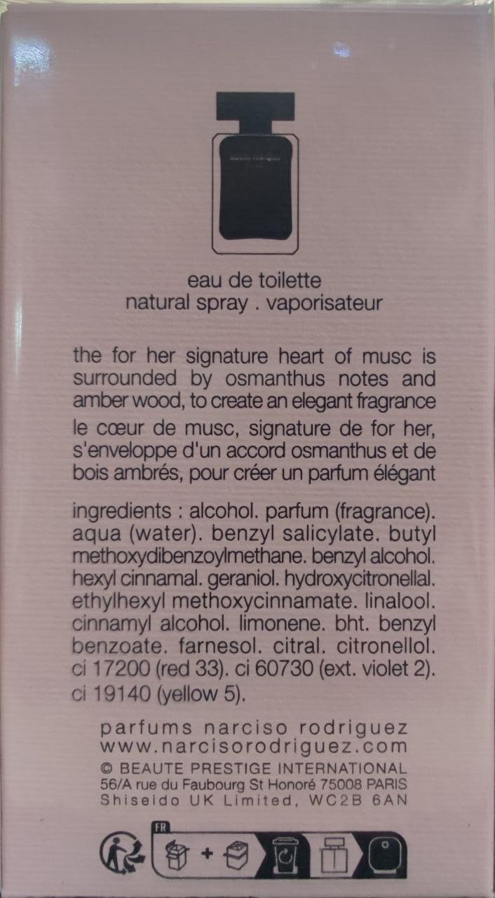 Narciso Rodriguez for Women Eau de Toilette Spray