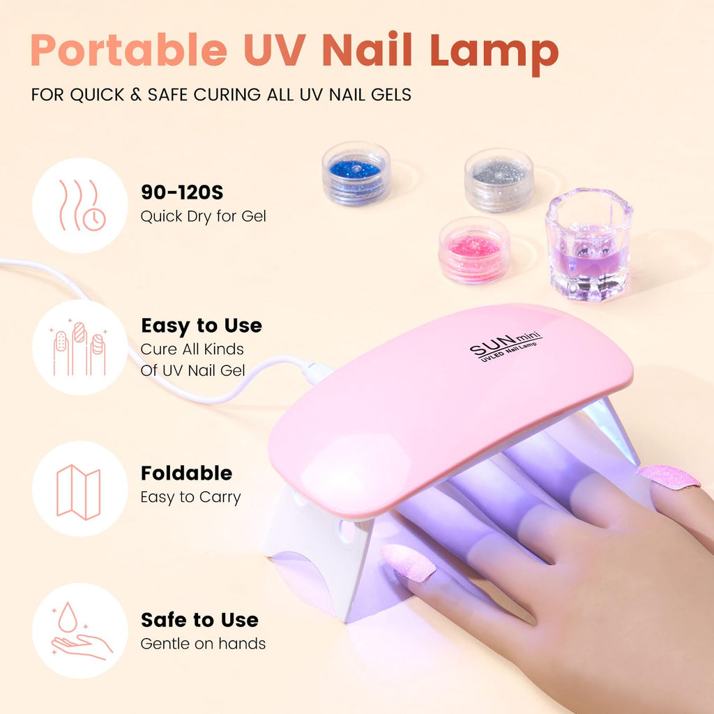Practice Nail Hand Kit for Nail Extension and Nail Art Training