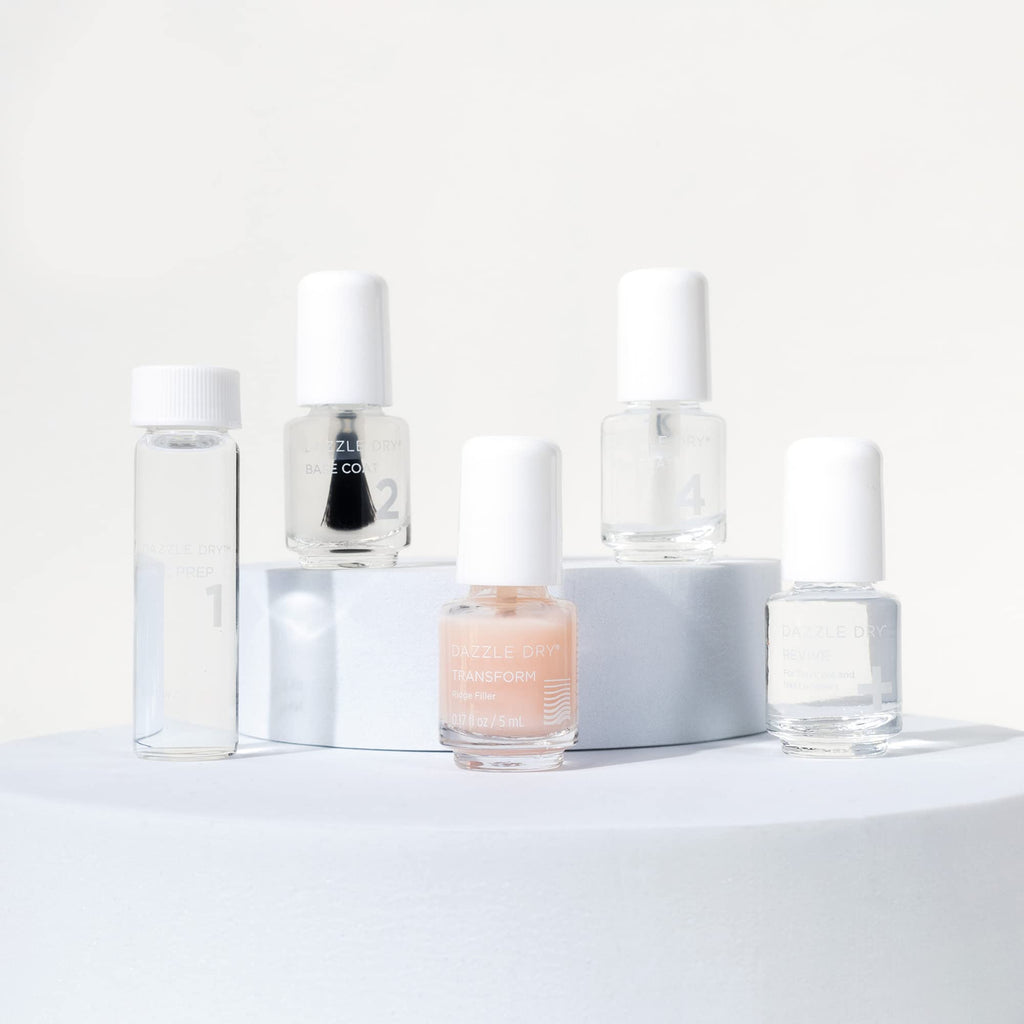 Dazzle Dry Complete Starter Mini Kit for Quick-Dry Manicures