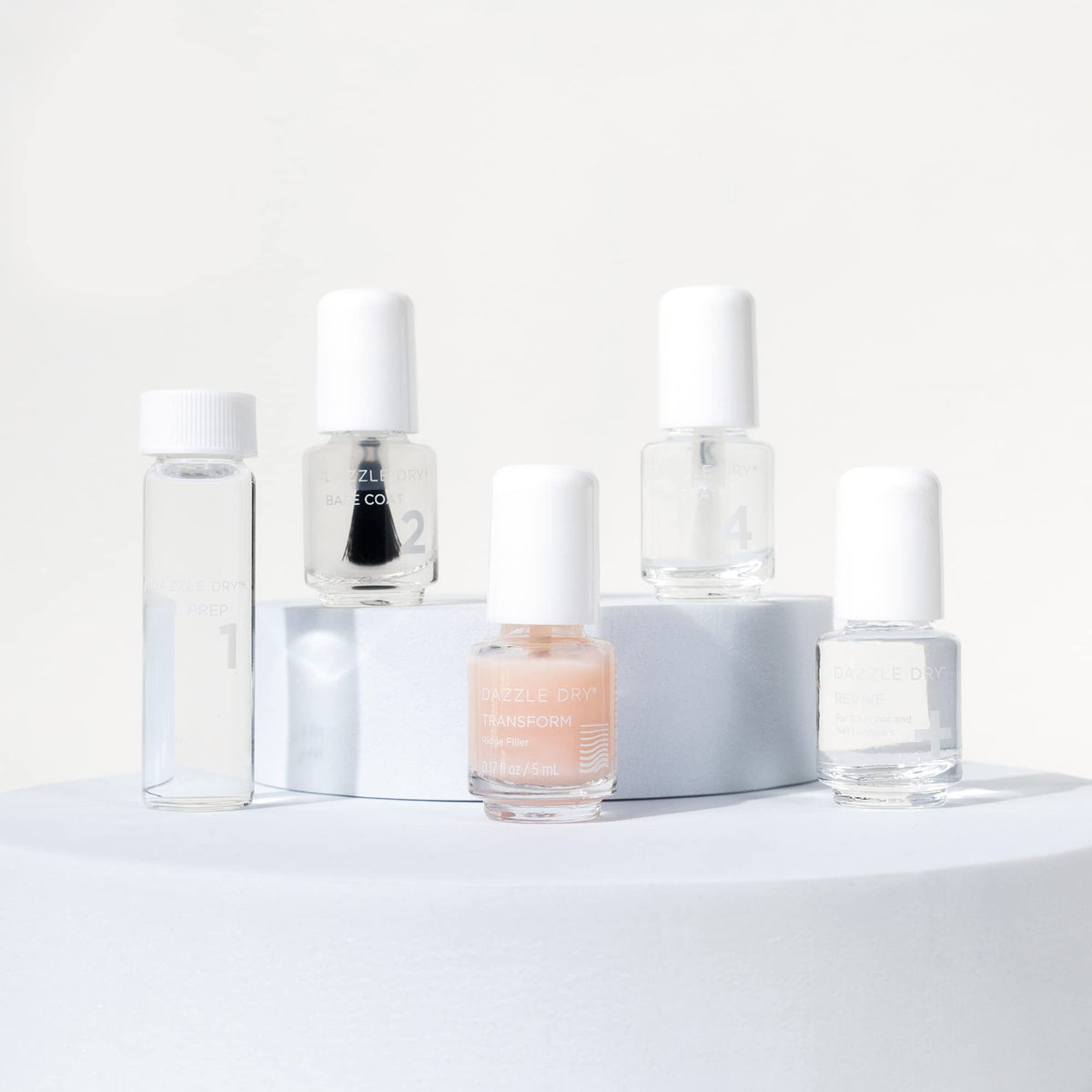 Dazzle Dry Complete Starter Mini Kit for Quick-Dry Manicures