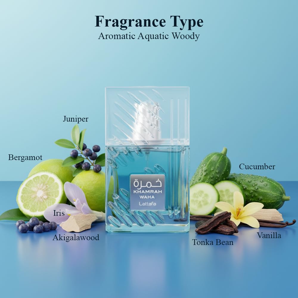 Lattafa Khamrah Waha Unisex Eau de Parfum 100ml/3.4oz