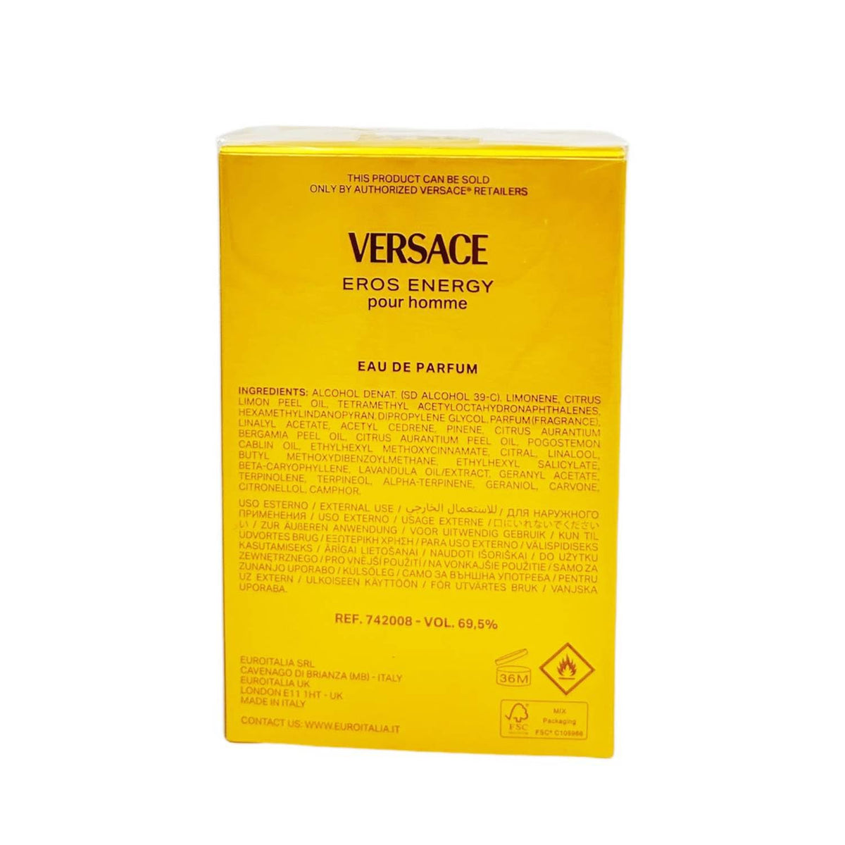 Versace Eros Energy for Men Eau de Parfum Spray