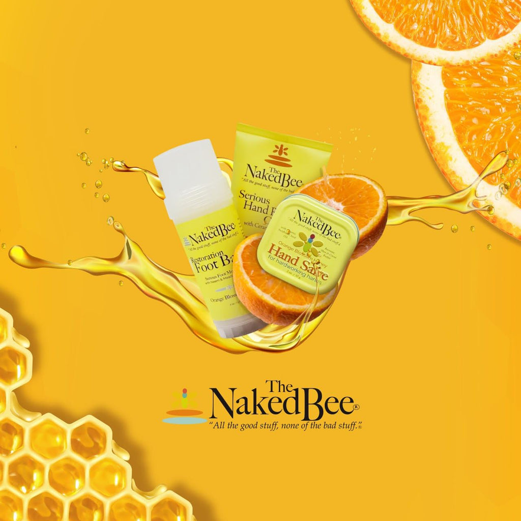 The Naked Bee Orange Blossom Honey Restoration Foot Balm