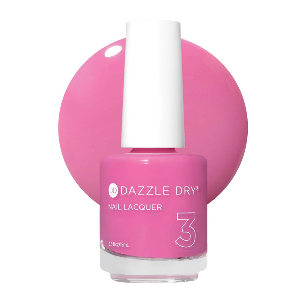 Dazzle Dry Nail Lacquer Step 3 – Cherry Parfait, 0.5 fl oz