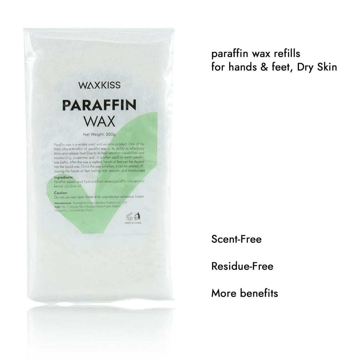 Unscented Paraffin Wax Refills for Hands and Feet, 12 Packs
