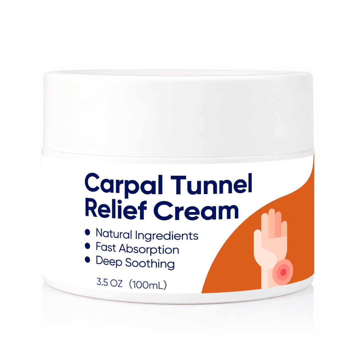 Herbal Hand & Wrist Comfort Cream with Arnica, Ginger and Emu Oil