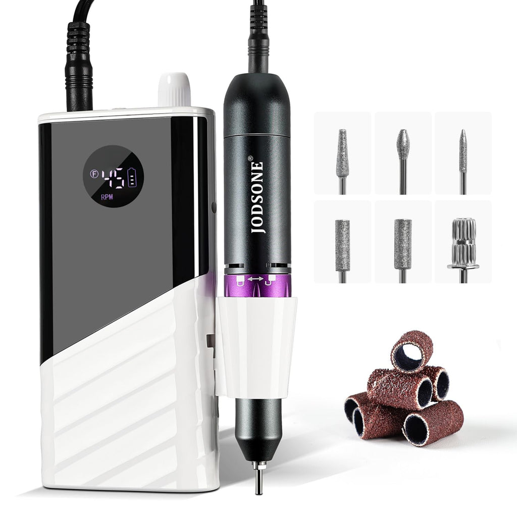 JODSONE Professional Rechargeable Nail Drill 45000 RPM