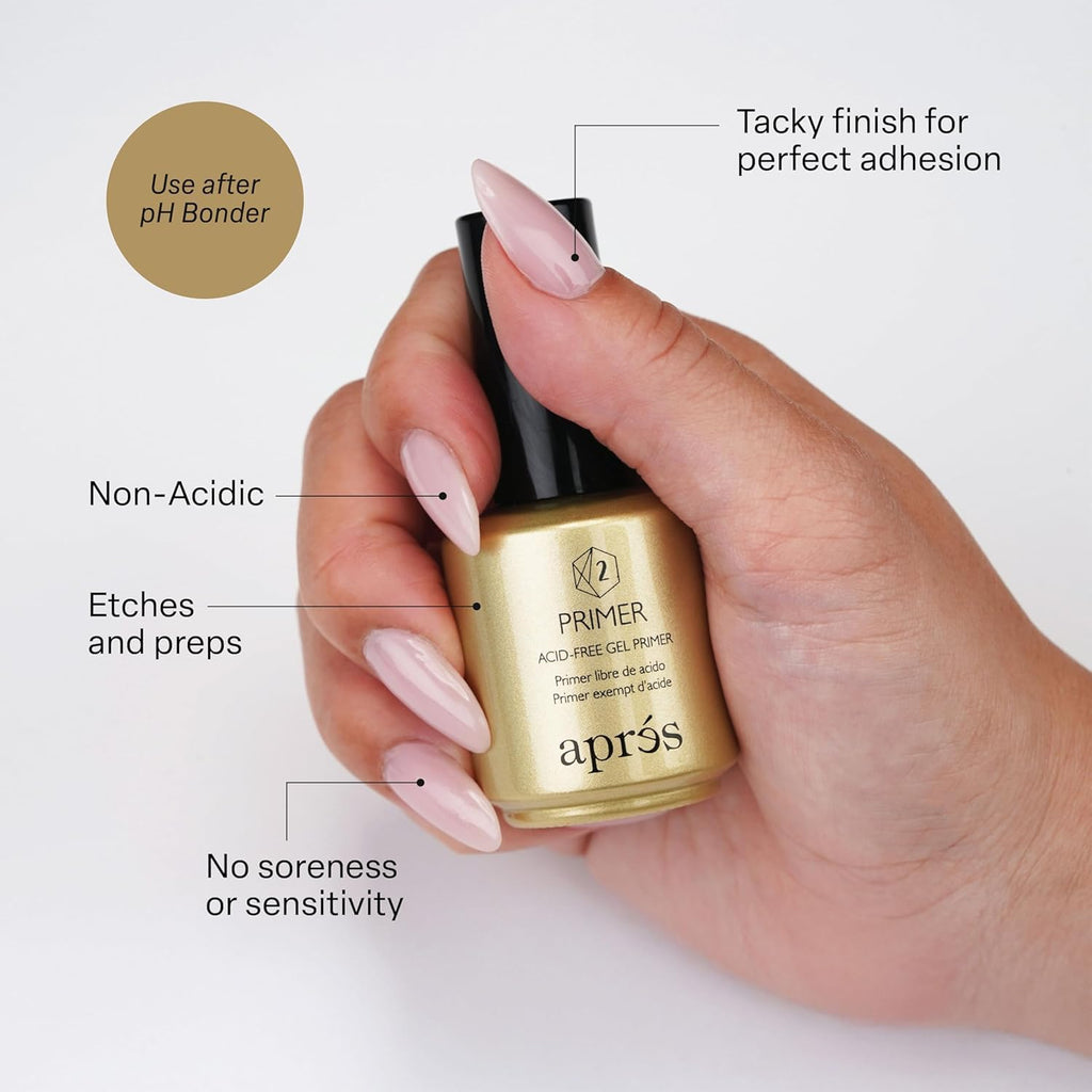 APRÉS Gel-X Professional Nail Extension Bundle with Extend Gel, Primer & pH Bonder