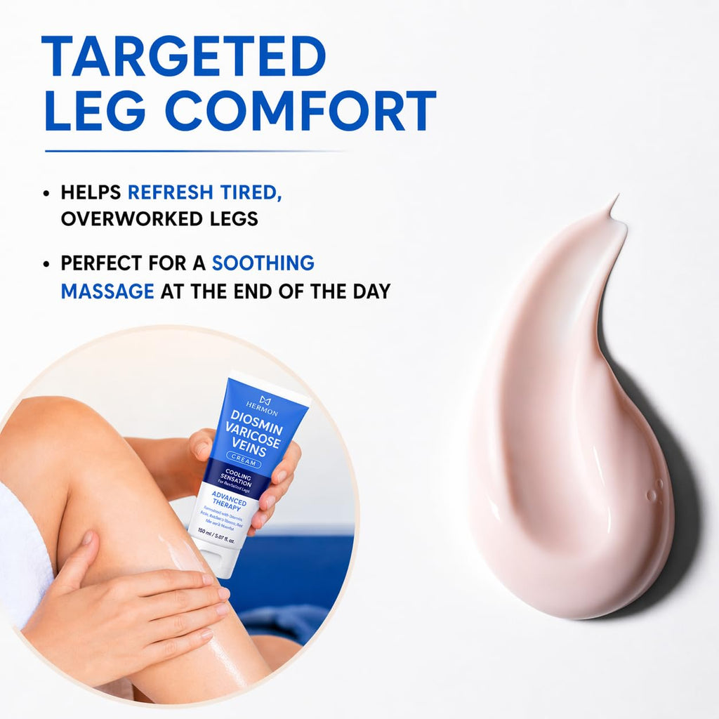 Hermon Diosmin Varicose Legs Gel Cream