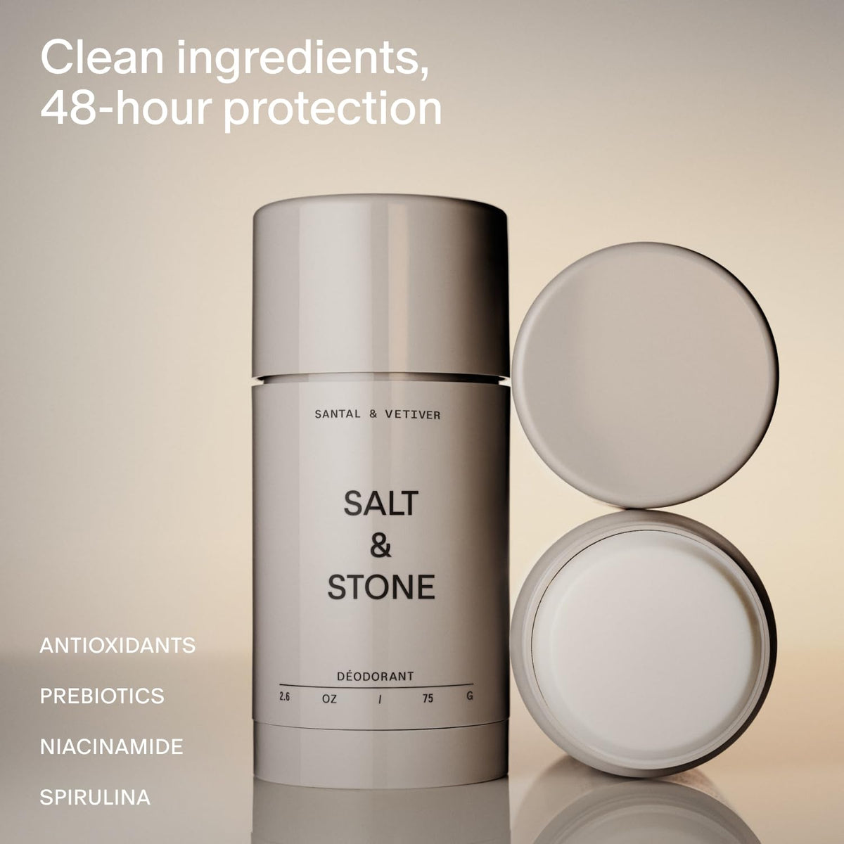 Salt & Stone Aluminum-Free Deodorant