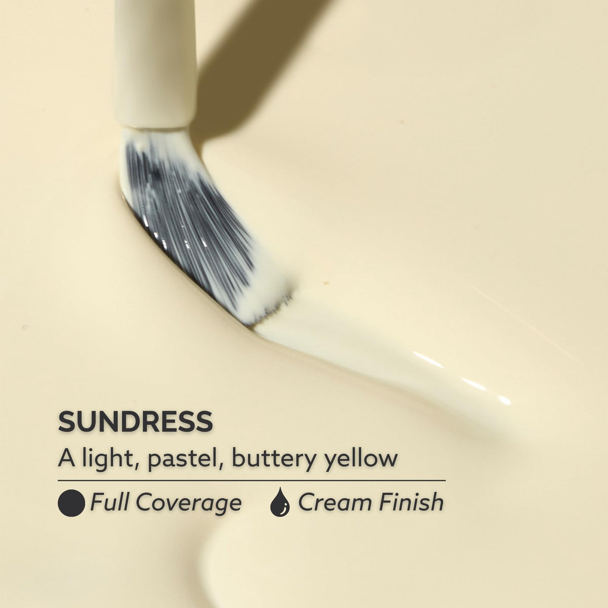 Dazzle Dry Nail Lacquer Step 3 – Sundress Pastel Yellow, 0.5 fl oz