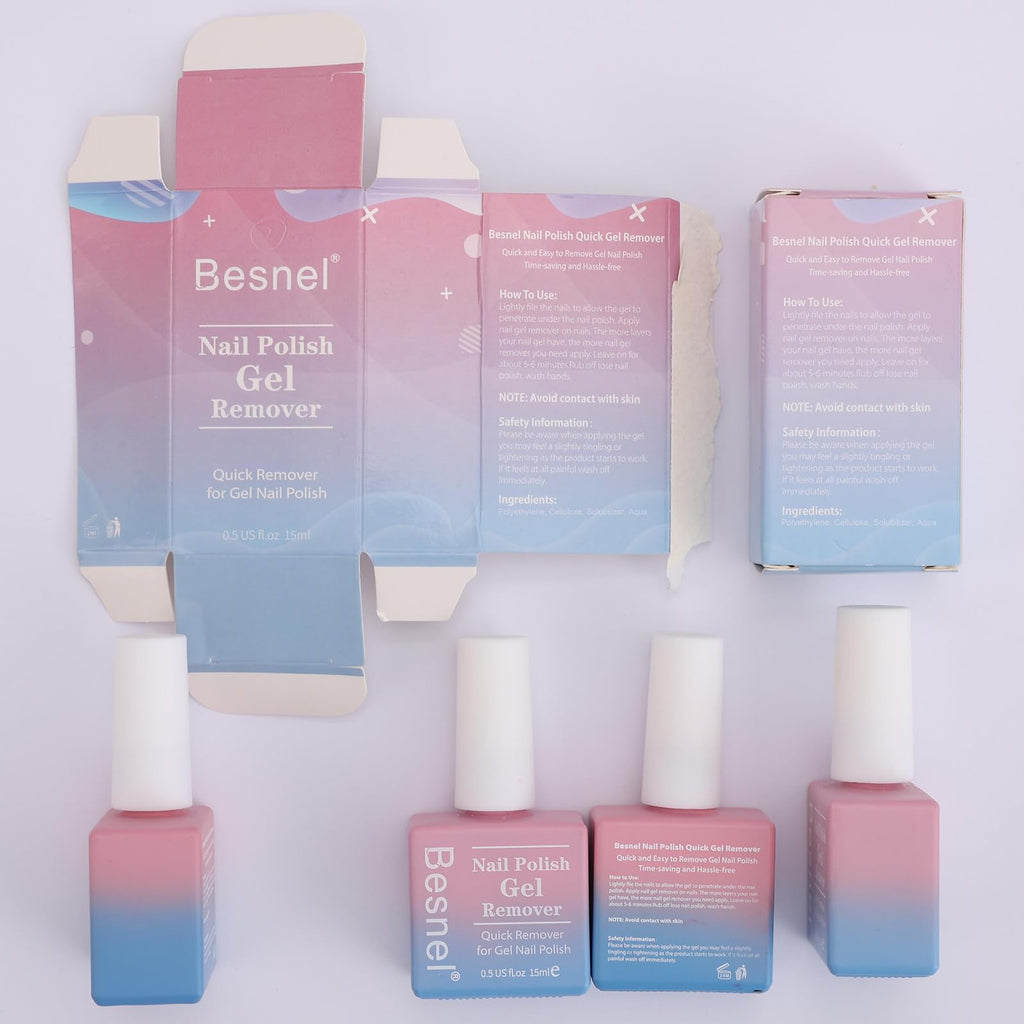 0.5 Fl Oz Gel Nail Polish Remover