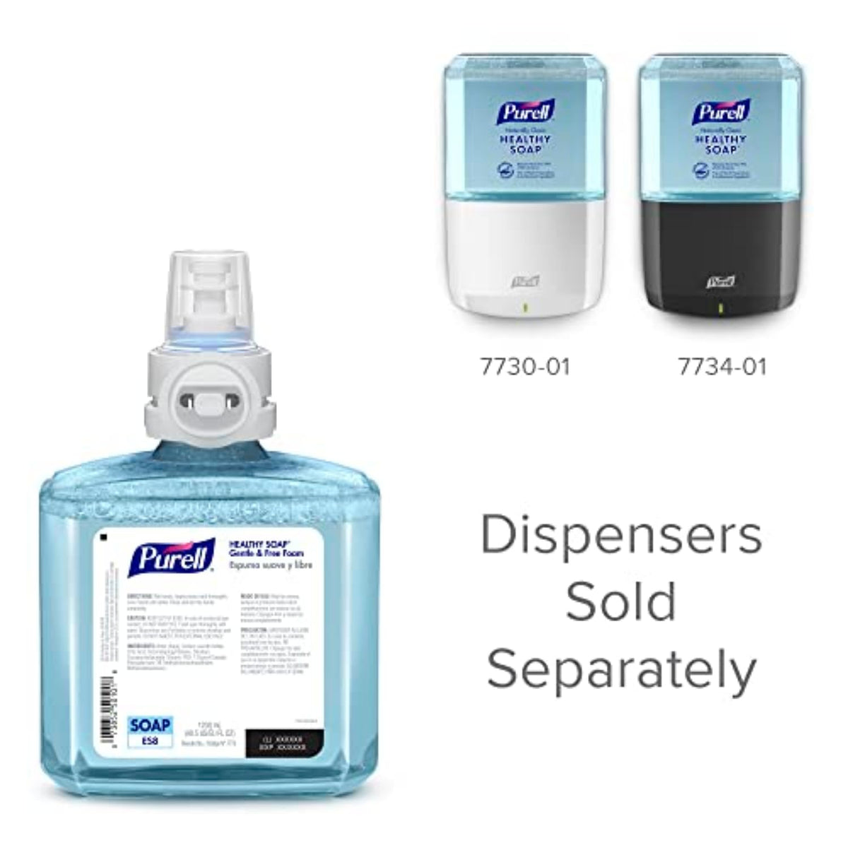 PURELL ES8 Healthy Soap Gentle & Free Foam Refills, Fragrance Free