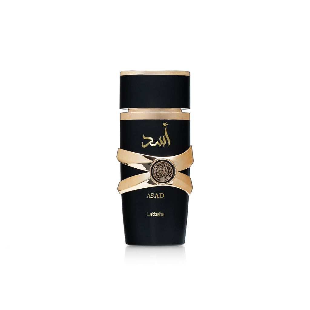 Lattafa Asad Eau de Parfum Spray, Oud and Musk Fragrance, 100 ml
