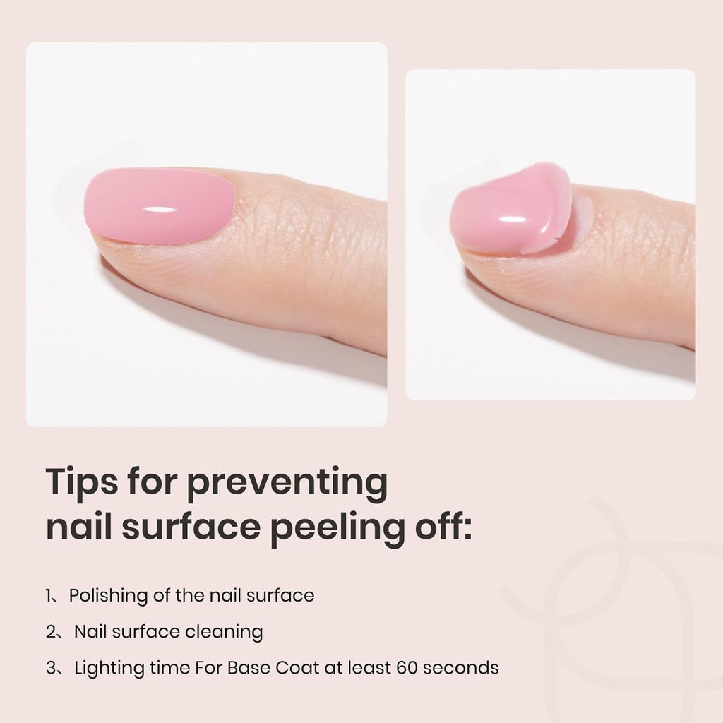Beetles Gel Nail Polish Kit with UV LED Nail Lamp