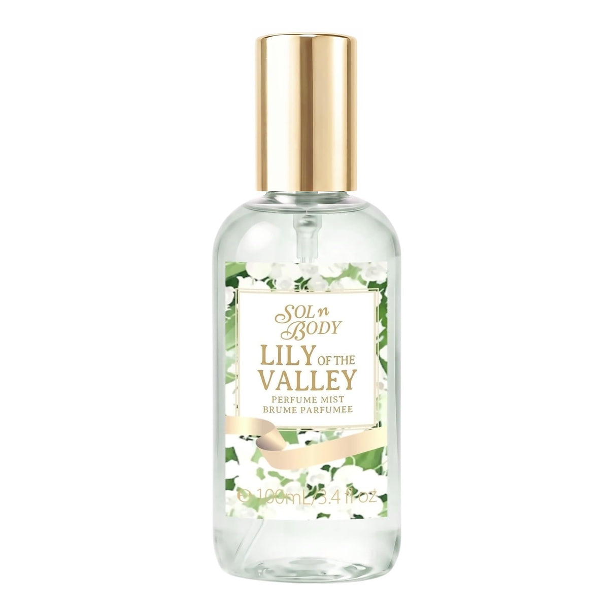 Perfume Mist for Women with Skincare Extracts, Vegan, 3.4 fl oz