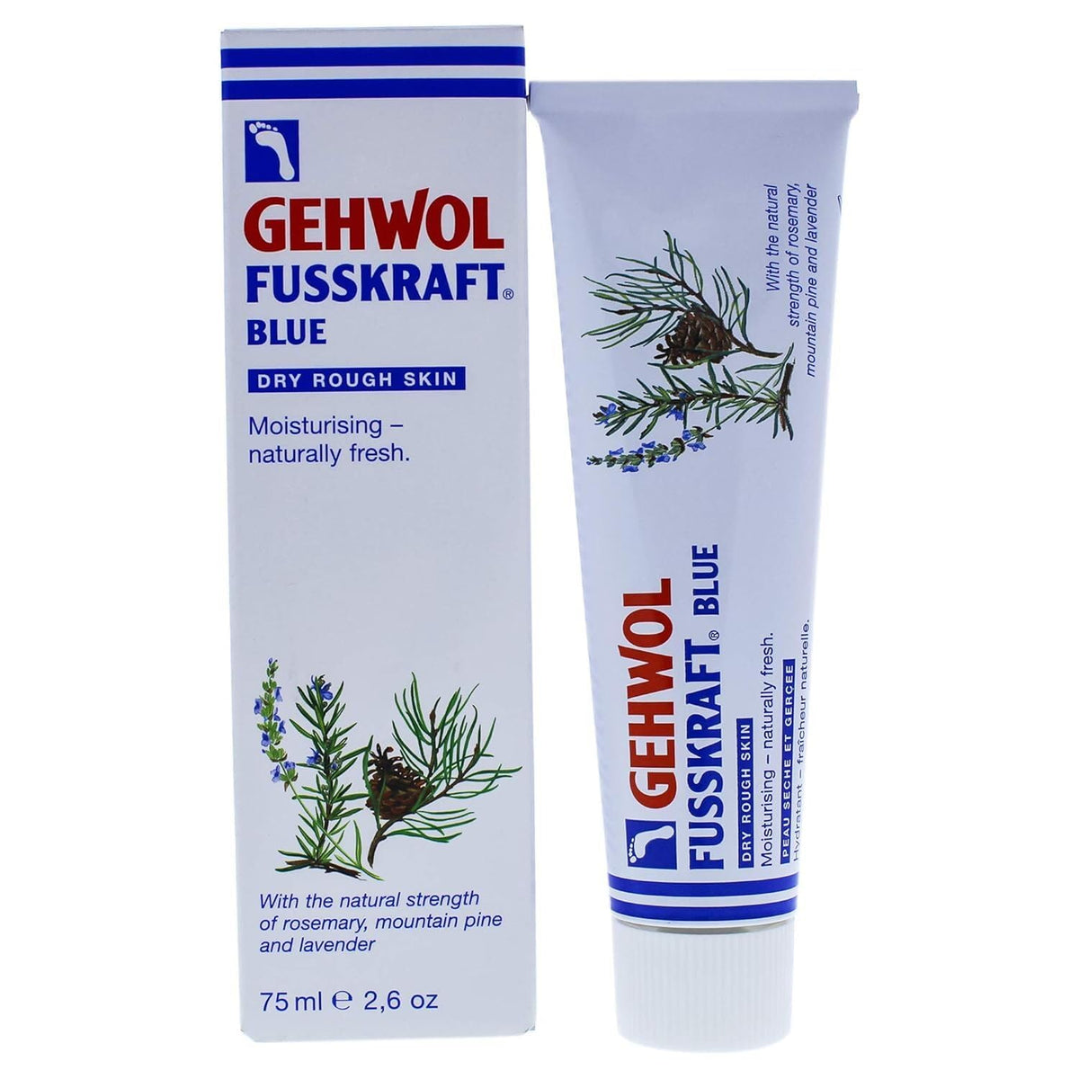 GEHWOL Fusskraft Blue Intensive Foot Cream, 2.6 oz