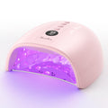MelodySusie 48W Cordless UV LED Nail Lamp with Metal Base