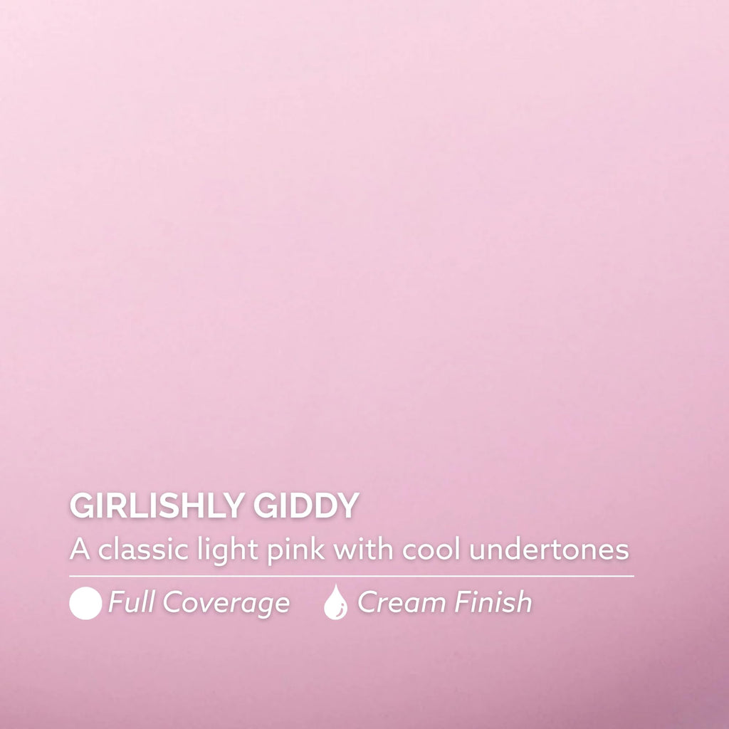 Dazzle Dry Nail Lacquer Step 3 – Girlishly Giddy Light Pink