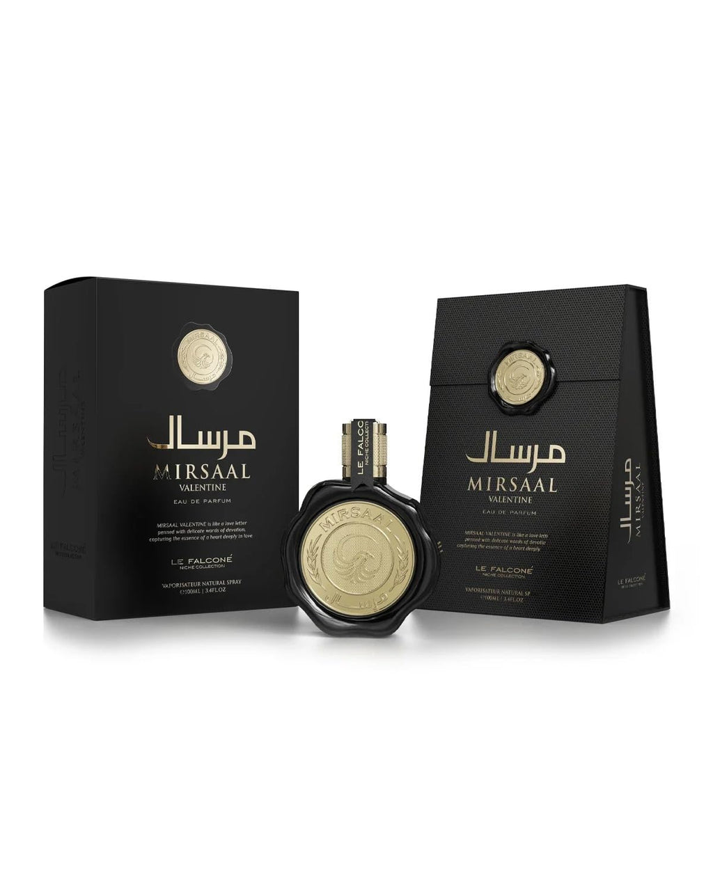 Mirsaal Valentine Eau de Parfum Unisex Fragrance with Mint, Lavender & Musk, 3.4 oz