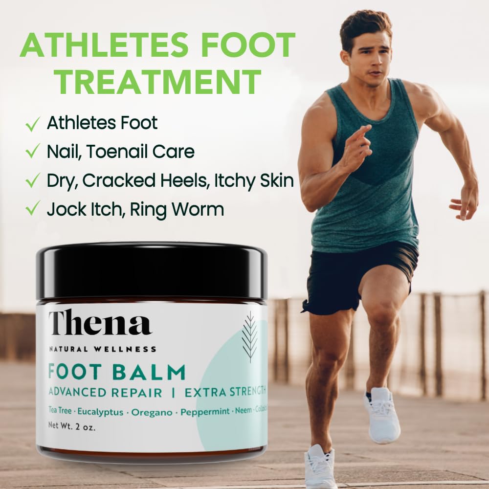 Thena Power6 Athlete's Foot Cream Balm, 2 oz