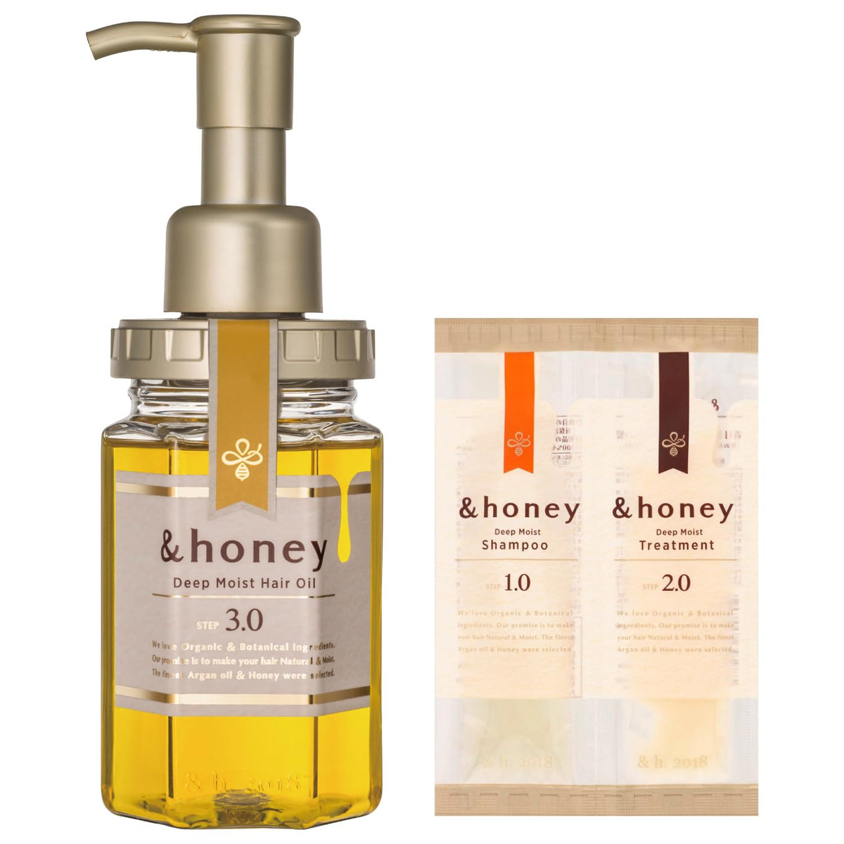 &honey Deep Moisturizing Hair Oil with Honey and Argan Oil