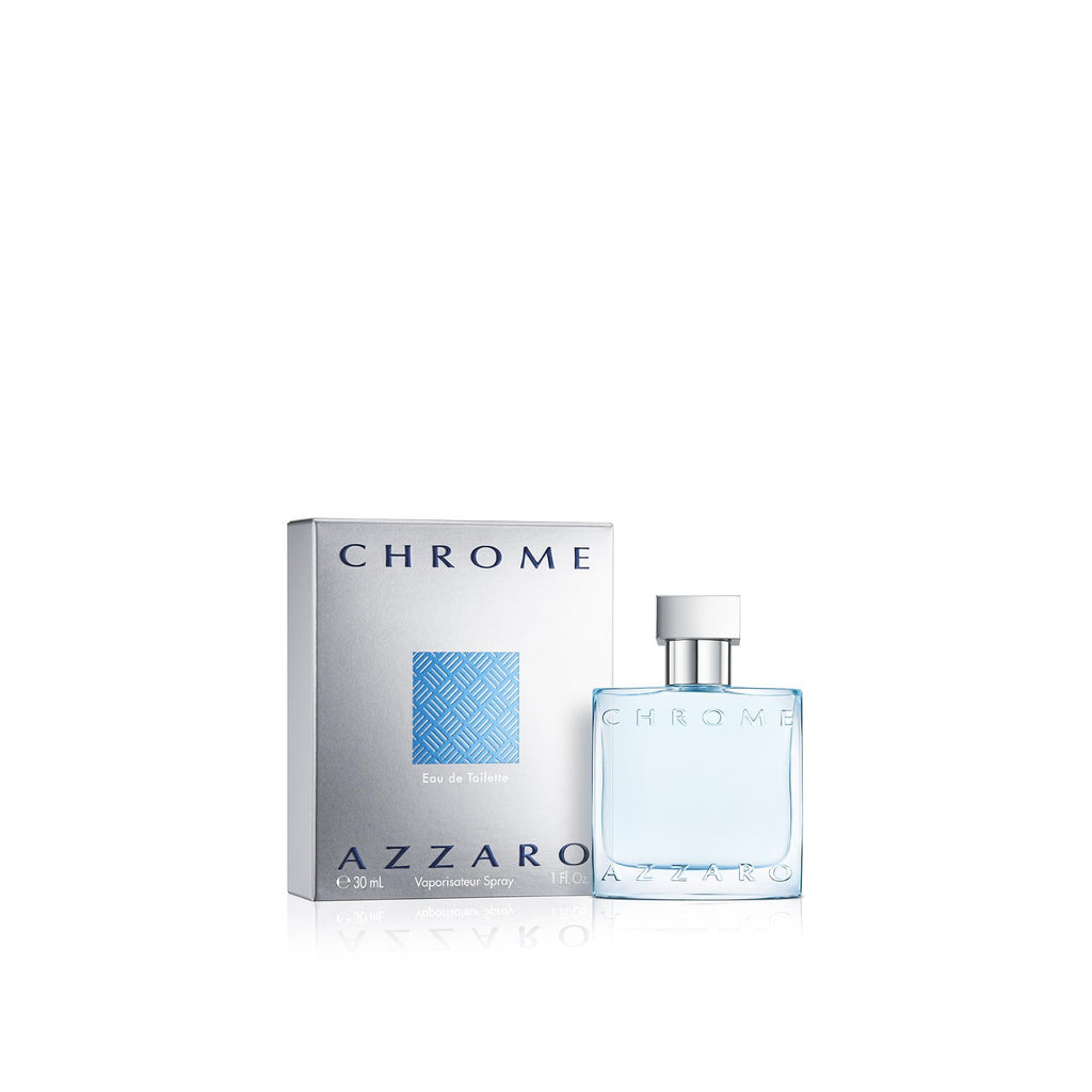 Azzaro Chrome Eau de Toilette Men's Citrus Aquatic Fragrance